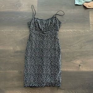 spaghetti strap floral dress